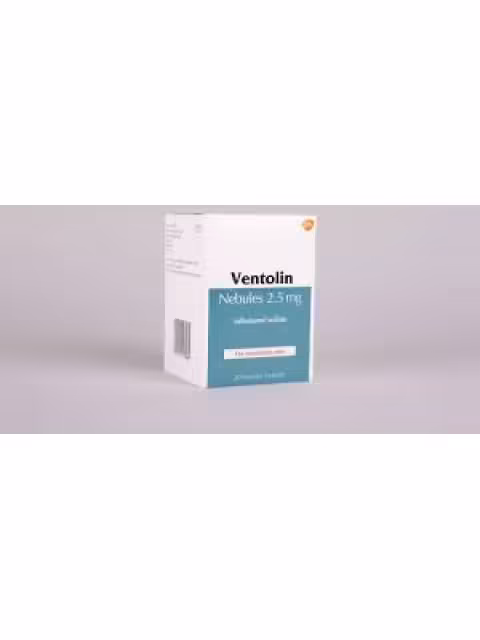 Ventolin 2.5mg x5 Pieces