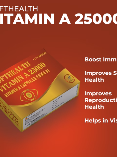 Vitamin A 25000IU x1 Pack (3 Sachets)