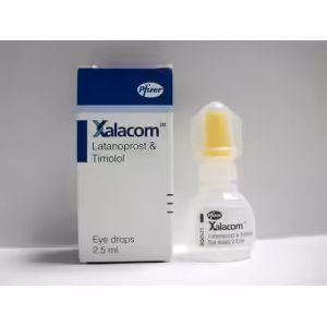 XALACOM EYE DROP (LATANOPROST & TIMOLOL) XALACOM EYE DROP (LATANOPROST & TIMOLOL) X ONE BOTTLE ONE
