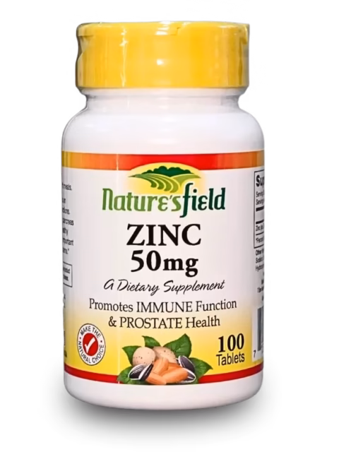 ZINC 50MG