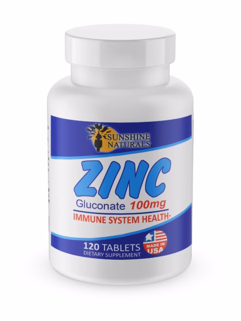 ZINC GLUCONATE 100MG