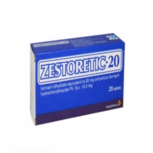 Zestoretic Tab 20mg x2 Sachets