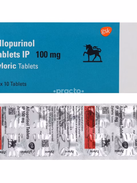 Zyloric 100mg x2 Sachets
