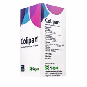 bbf675a8ed7068217979b3061e7c4f82.webp Colipan (Hyoscine butylbromide 10mg) Syrup