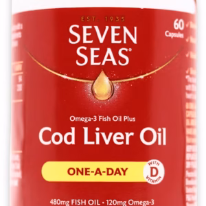SEVENSEAS COD LIVER OIL 60CAPS X CUP ONE BOTTLE