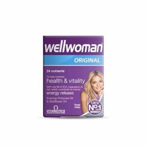 wellwoman advance Wellwoman Vitabiotics Advanced Vitamin & Mineral Formula with Evening Primrose & Starflower Oils 30 Capsules