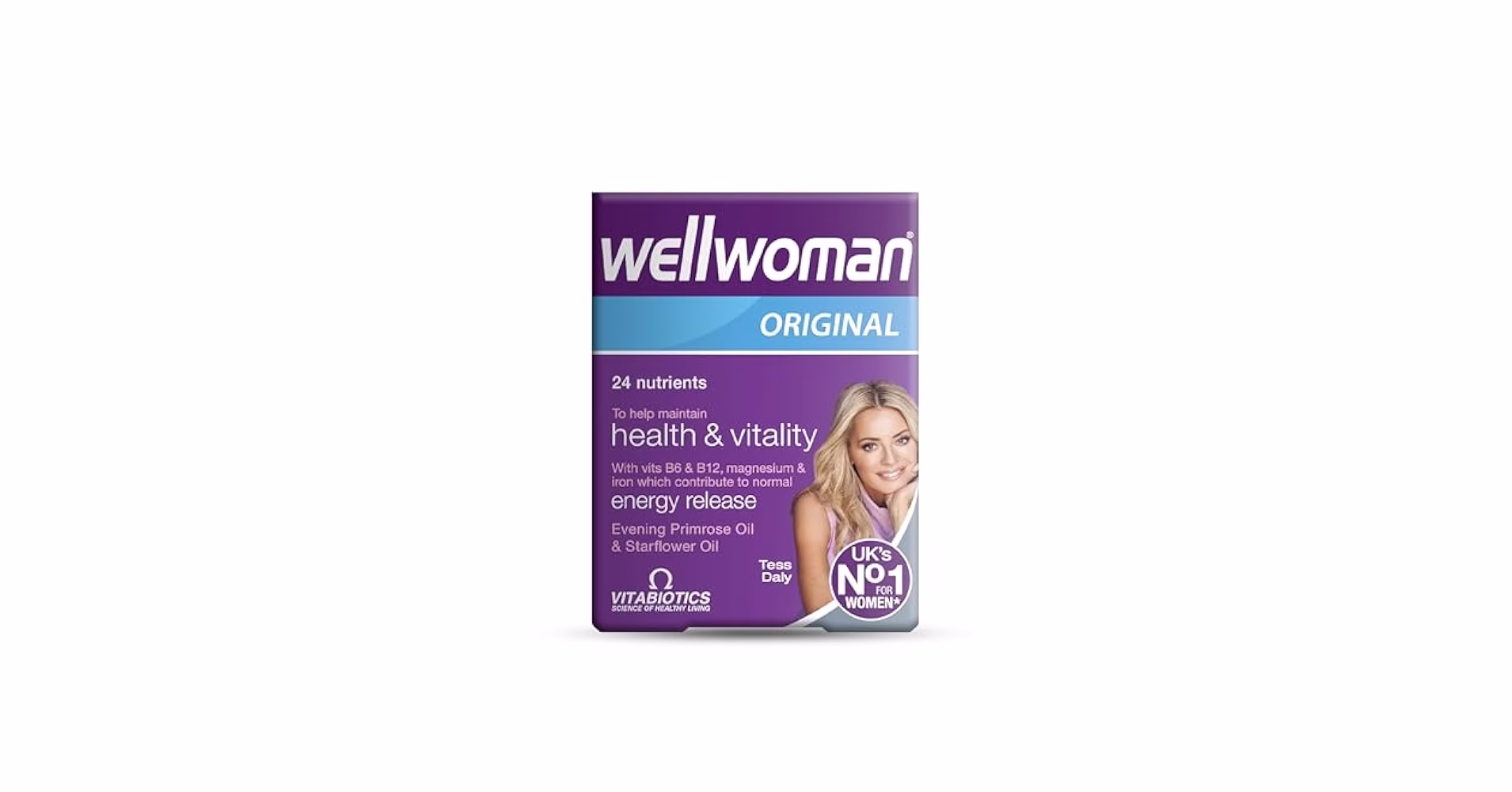 Wellwoman Vitabiotics Advanced Vitamin & Mineral Formula with Evening Primrose & Starflower Oils 30 Capsules