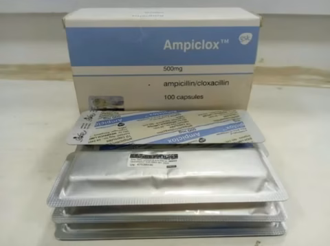 AMPICLOX 500MG (BEECHAM) 10CAPS X SACHET 10 SACHETS