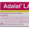 ADALAT LA 30MG X 28