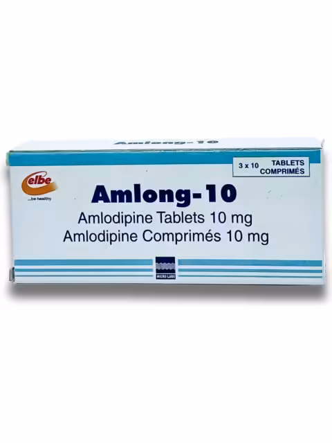 Amlong 10mg x3 Sachets