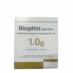 BIOPHIN INJ 1G (CEFTRIAXONE SODIUM) IV X VIAL 1 VIAL