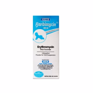Barbimycin 125mg Barbimycin 125mg/5ml x2 bottles