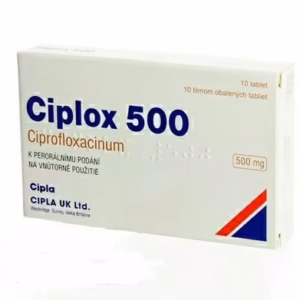 CIPLOX TABS 500MG X 10 - 1 pack
