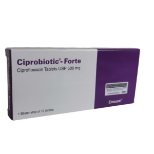 CIPROBIOTIC-FORTE TABS 500MG CIPROBIOTIC-FORTE TABS 500MG X 10 - 2 packets