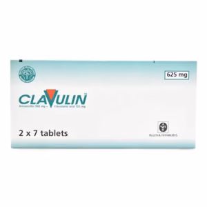 CLAVULIN TAB 625MG CLABETIC TABS 500MG/5 X 30 - 3 Sachets