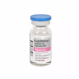 CEFOTAXIME INJ 1G X VIAL 1 VIAL