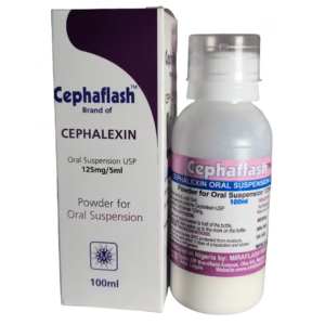 Cephaflash Syrup125mg CENPAIN NIGHT 10CAPS X SAT ONE PACK