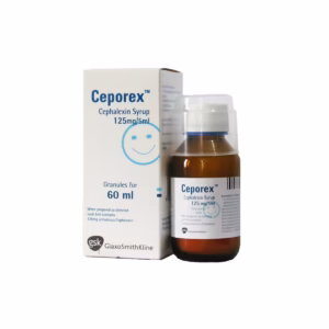 Ceporex-Cephalexin-125mg5ml-Syrup-60ml Ceporex Suspension 125mg/5ml