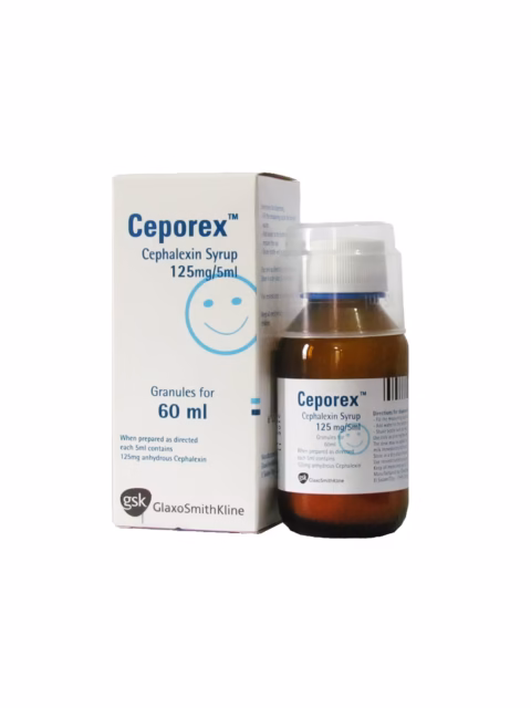 Ceporex Suspension 125mg/5ml
