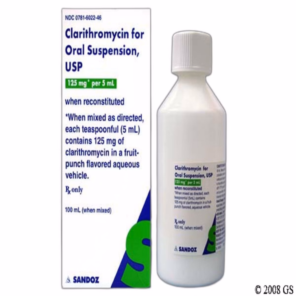 Chloraphin Susp 125mg x2 bottles
