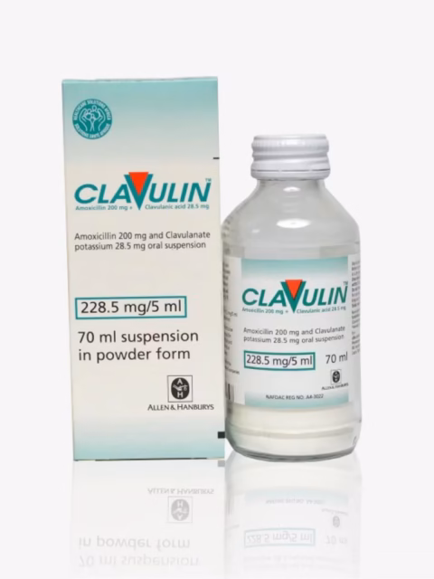 Clavulin 228mg Suspension