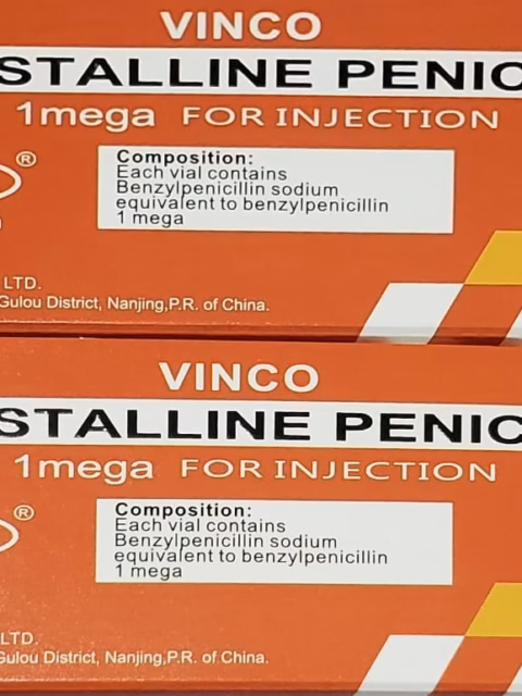 Crystalline Penicilllin Inject 10 Vials