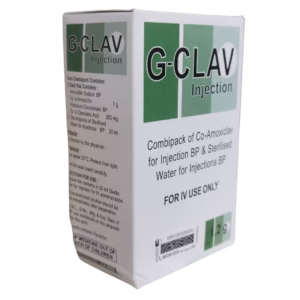 GClav 1.2g inj Tampax Pearl Regular
