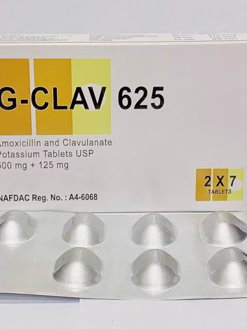 GClav 625mg Tab