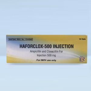 Haforclox 500mg inj Zeegap 50mg