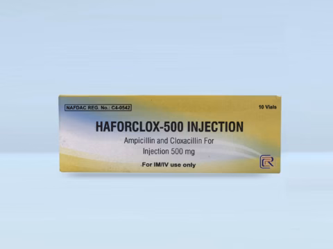 HAFORCLOX 500MG (AMPICLOX INJ) X VIAL TWO VIAL