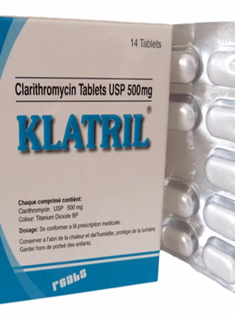 Klatril 500mg Tab