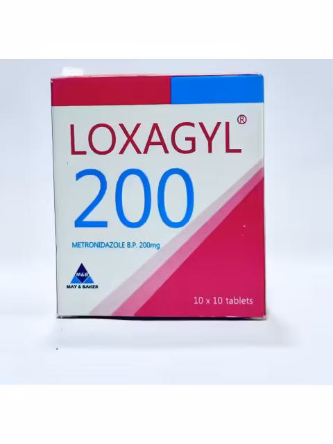 Loxagyl Tab 200mg x100 10 Sachets