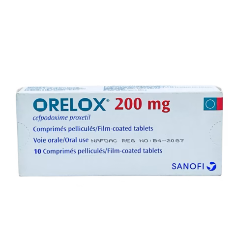 Orelox 200mg Tab 1 packet