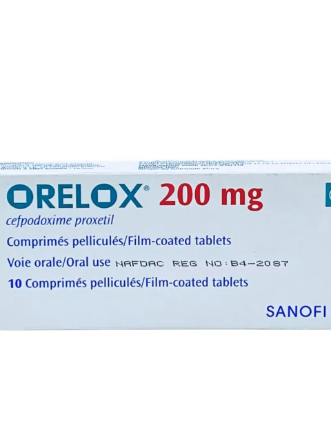 Orelox 200mg Tab 1 packet