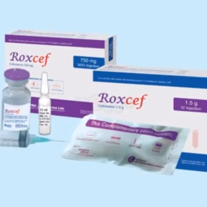 Roxicef Inj 750mg x 2 Vials