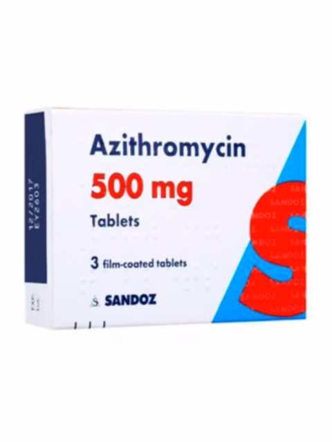 Sivoromycin Azithromycin 500mg 1 Sachet