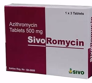 SivoRomycin 500mg x 1 pack