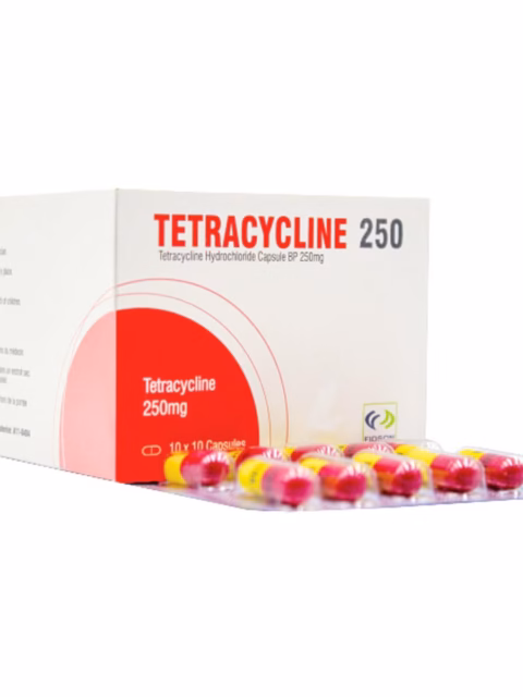 Tetracycline Cap 250mg x10 Sachets