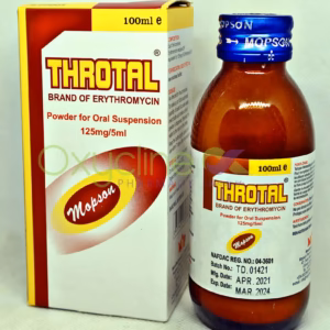 Throtal 125mg/5ml 2 Botttles
