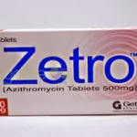ZETRO 500MG [AZITHROMYCIN] TAB ONE PACKET