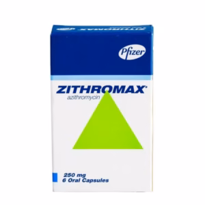 Zithromax 250mg 6 Caps 1 Sachet