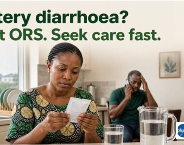 Sudden Watery Diarrhoea? Start ORS and Seek Care Fast