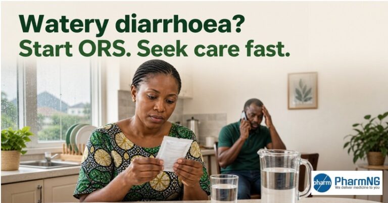 Sudden Watery Diarrhoea? Start ORS and Seek Care Fast